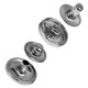 S Spring Press Studs with Fixing Hand Tool - (Pack of 10)